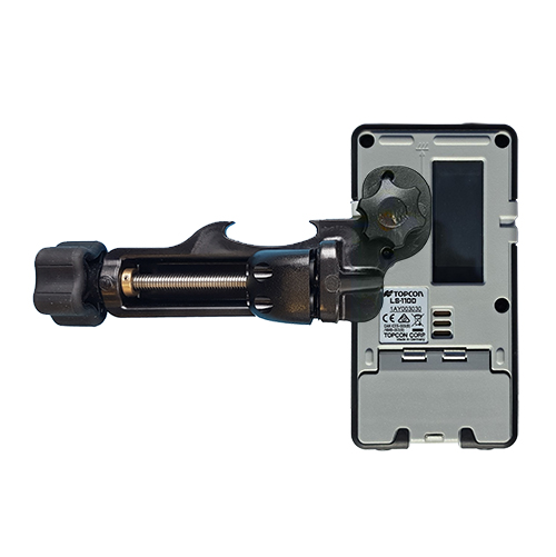 Topcon LS-110D Kit — Back View with Bracket